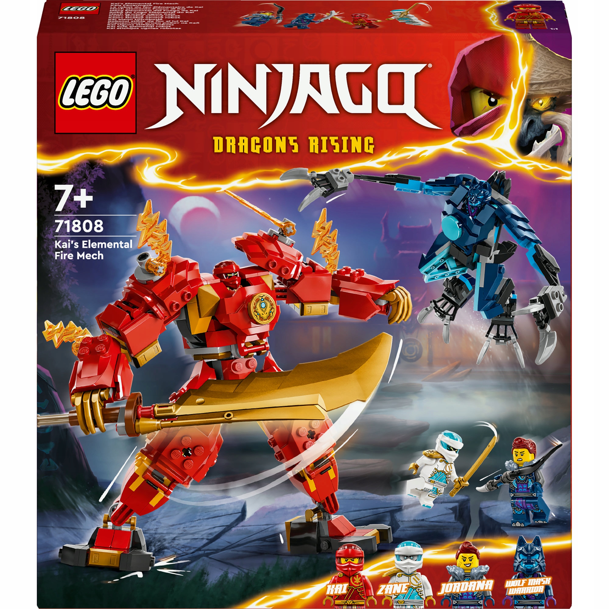 LEGO Ninjago Kaiov elementárny ohnivý robot 71808